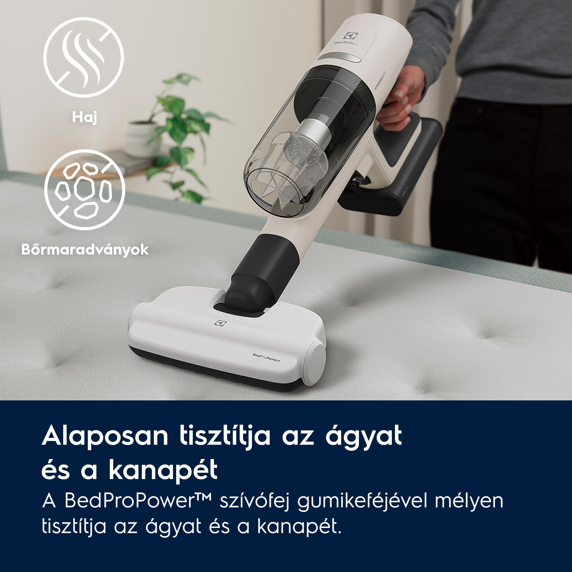 Electrolux - Akkumulátoros álló porszívó - EP81HB25SH