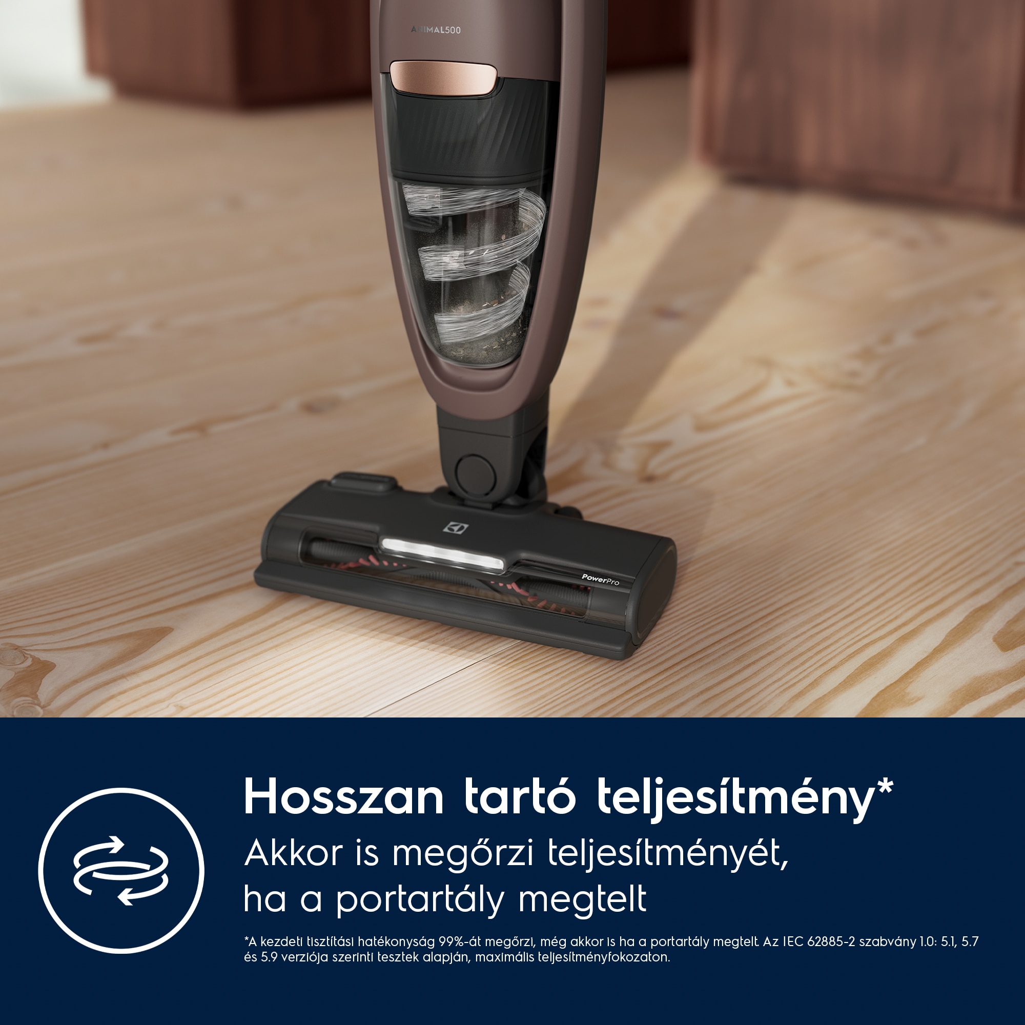 Electrolux - Akkumulátoros álló porszívó - ES52AB25WB