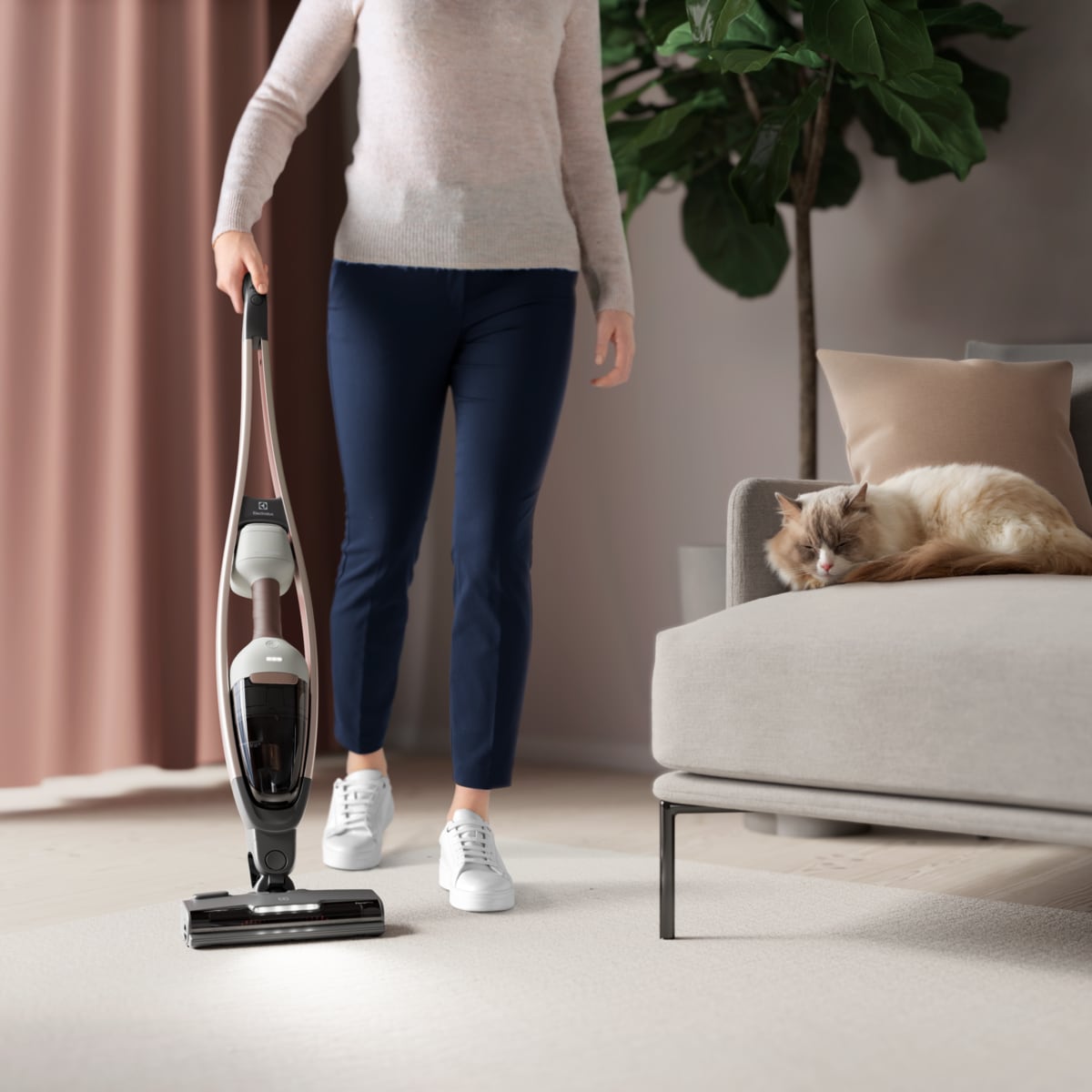 Electrolux - Akkumulátoros álló porszívó - ES62P25WET