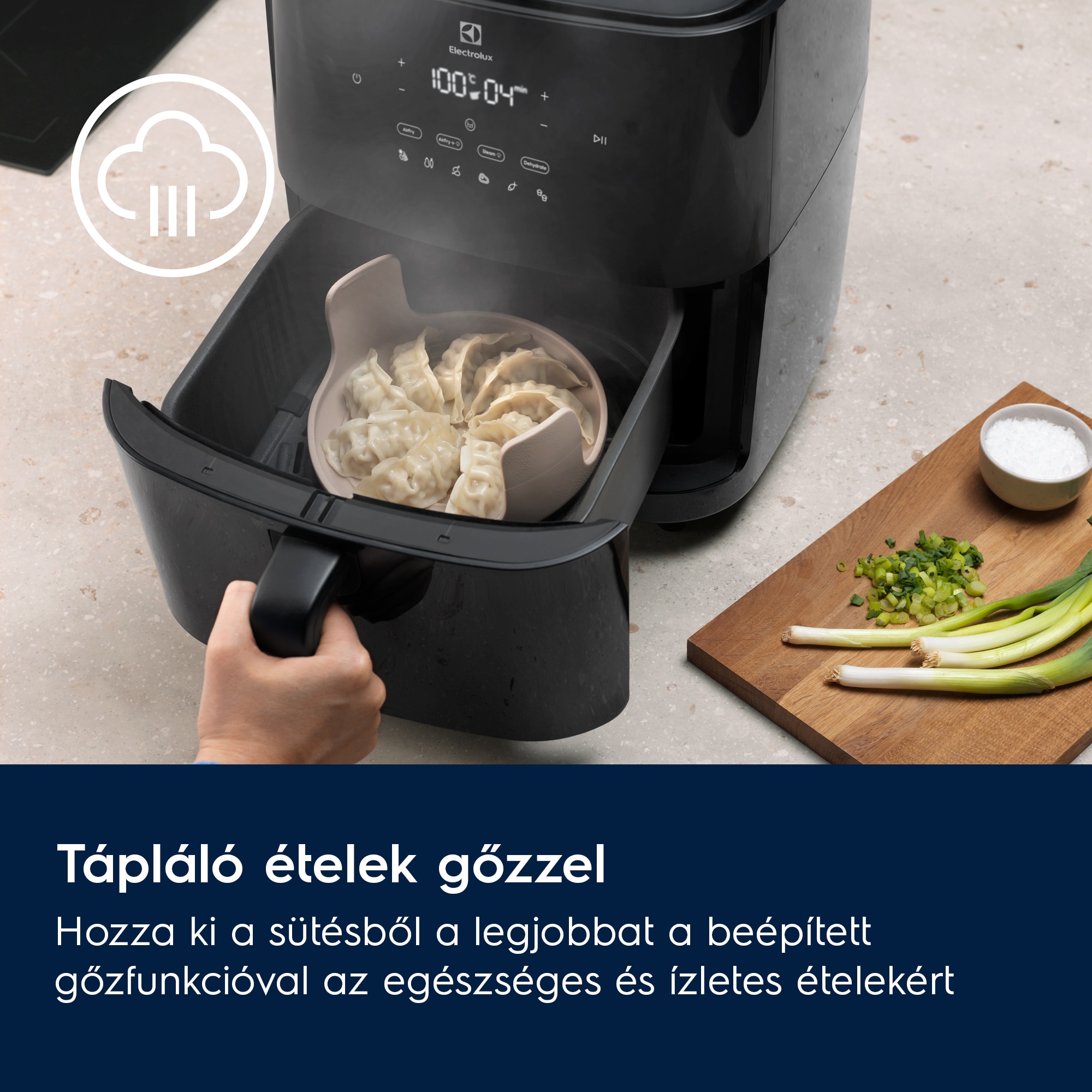 Electrolux - Air Fryer sütő - EAF7SB