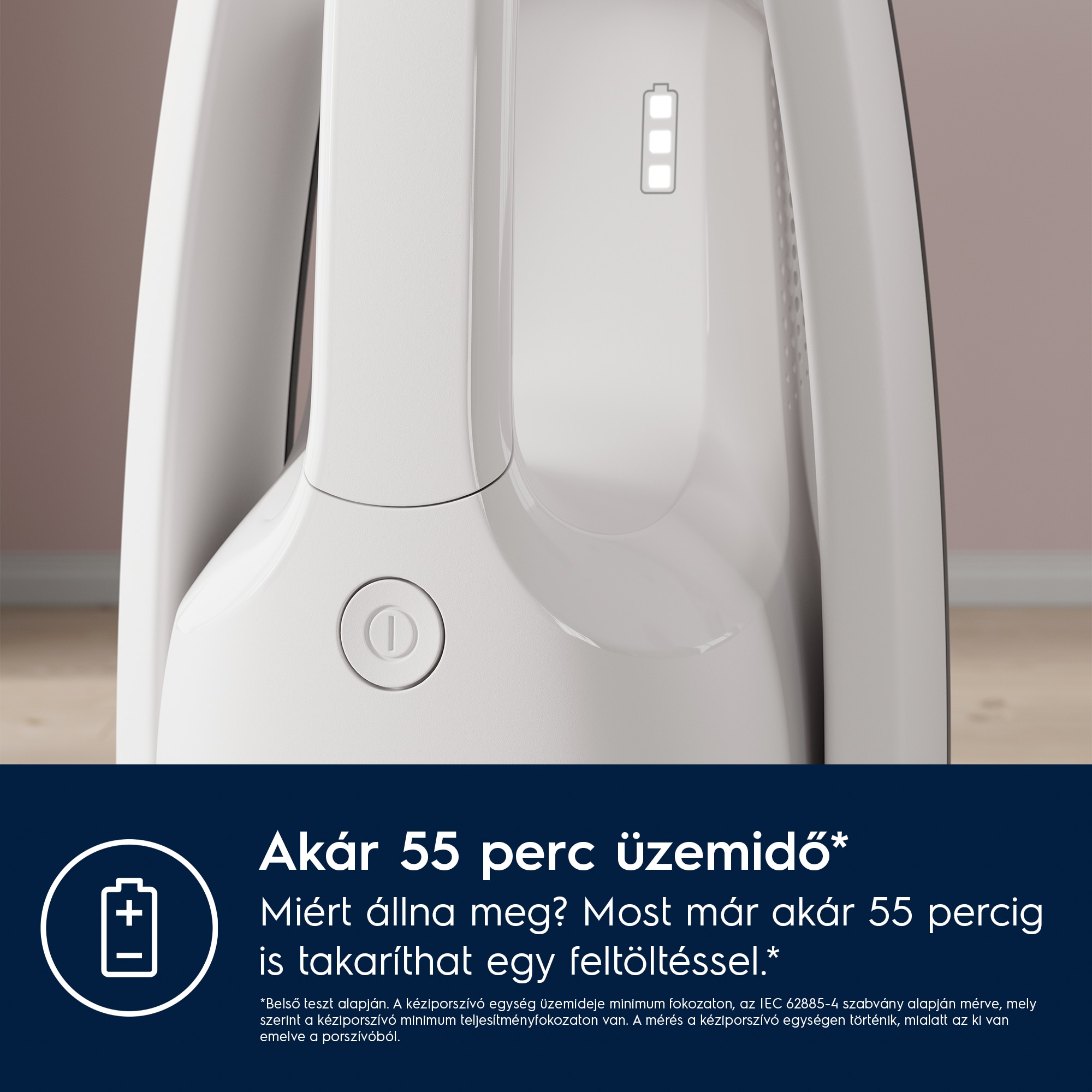 Electrolux - Akkumulátoros álló porszívó - ES52HB25SH