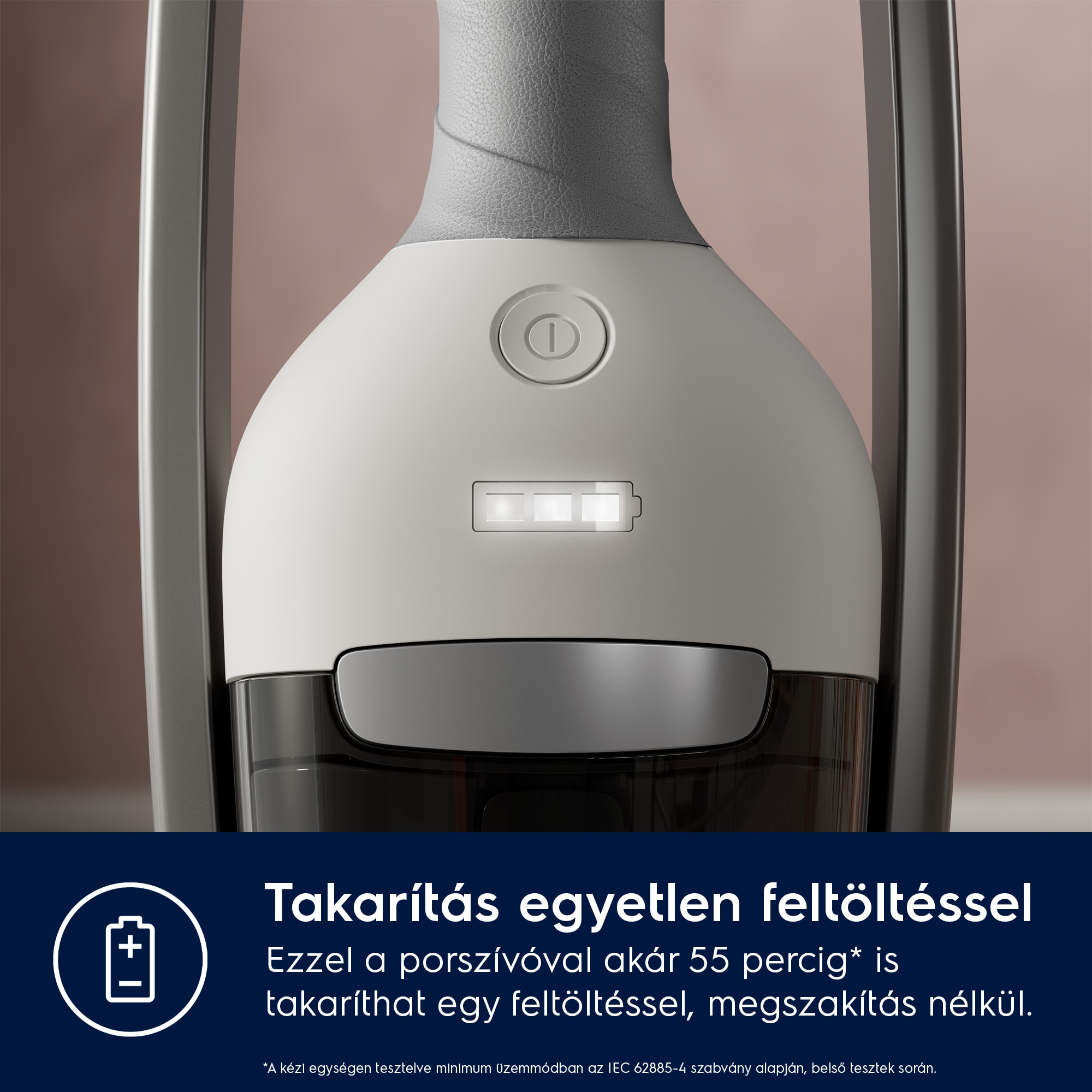 Electrolux - Akkumulátoros álló porszívó - ES62HB25UV