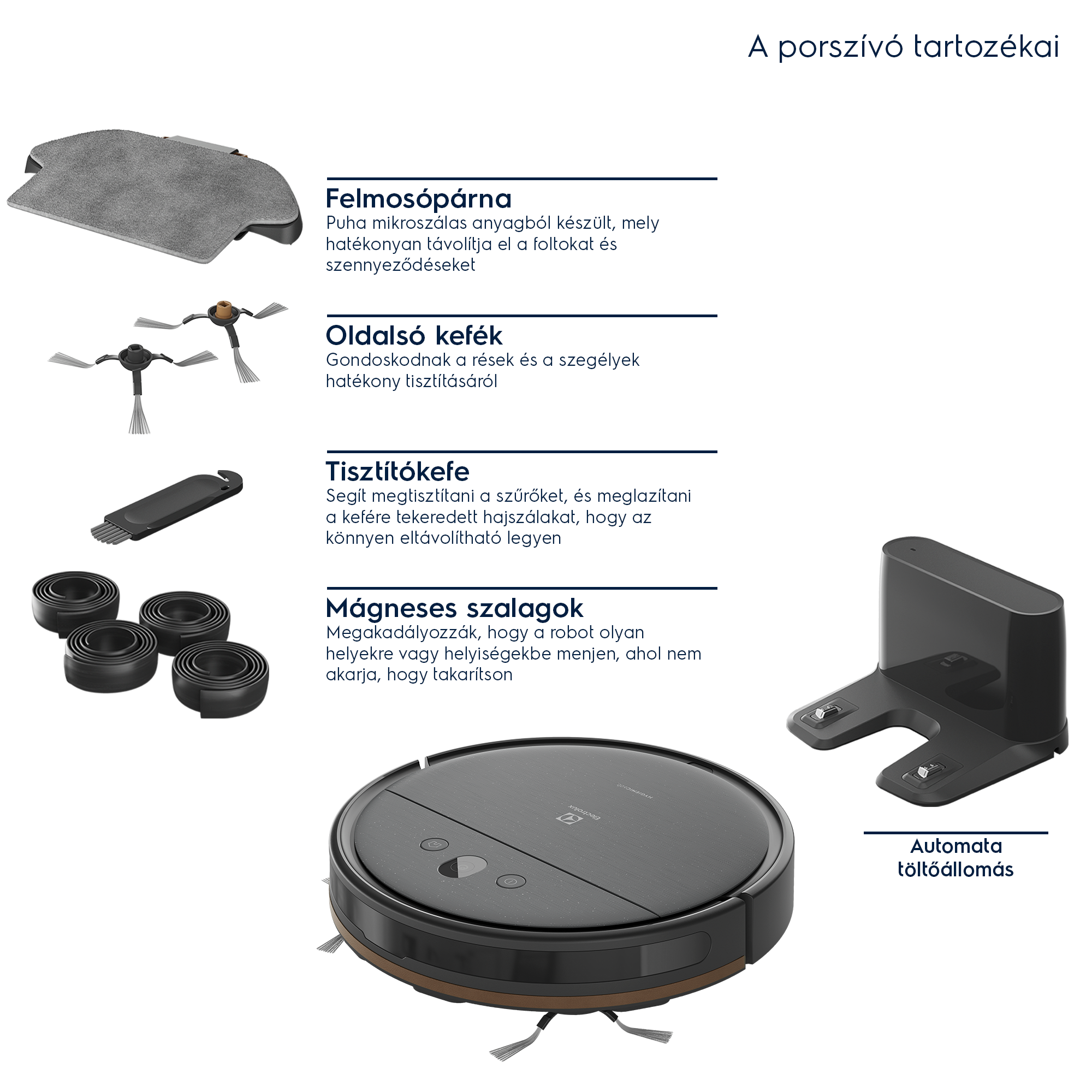 Electrolux - Robotporszívók - ER61UW1DG