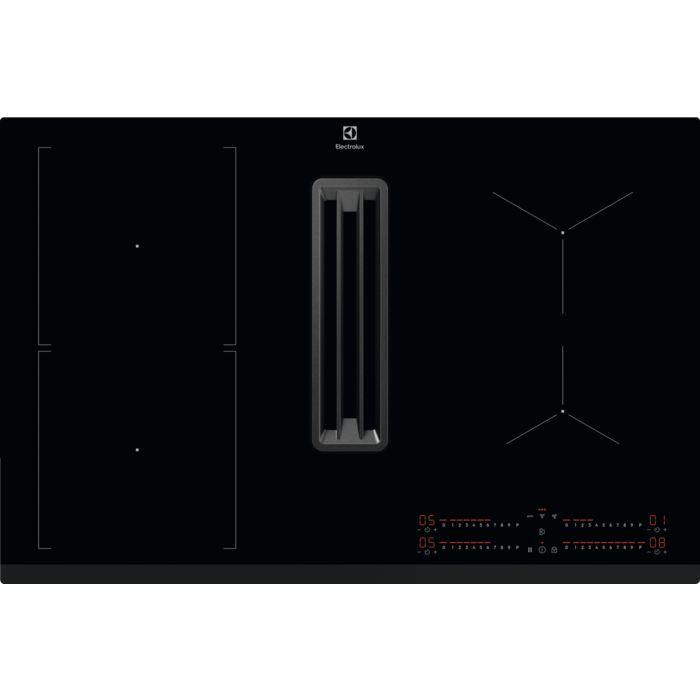 Electrolux - Indukciós főzőlap beépített páraelszívóval - KCC83443