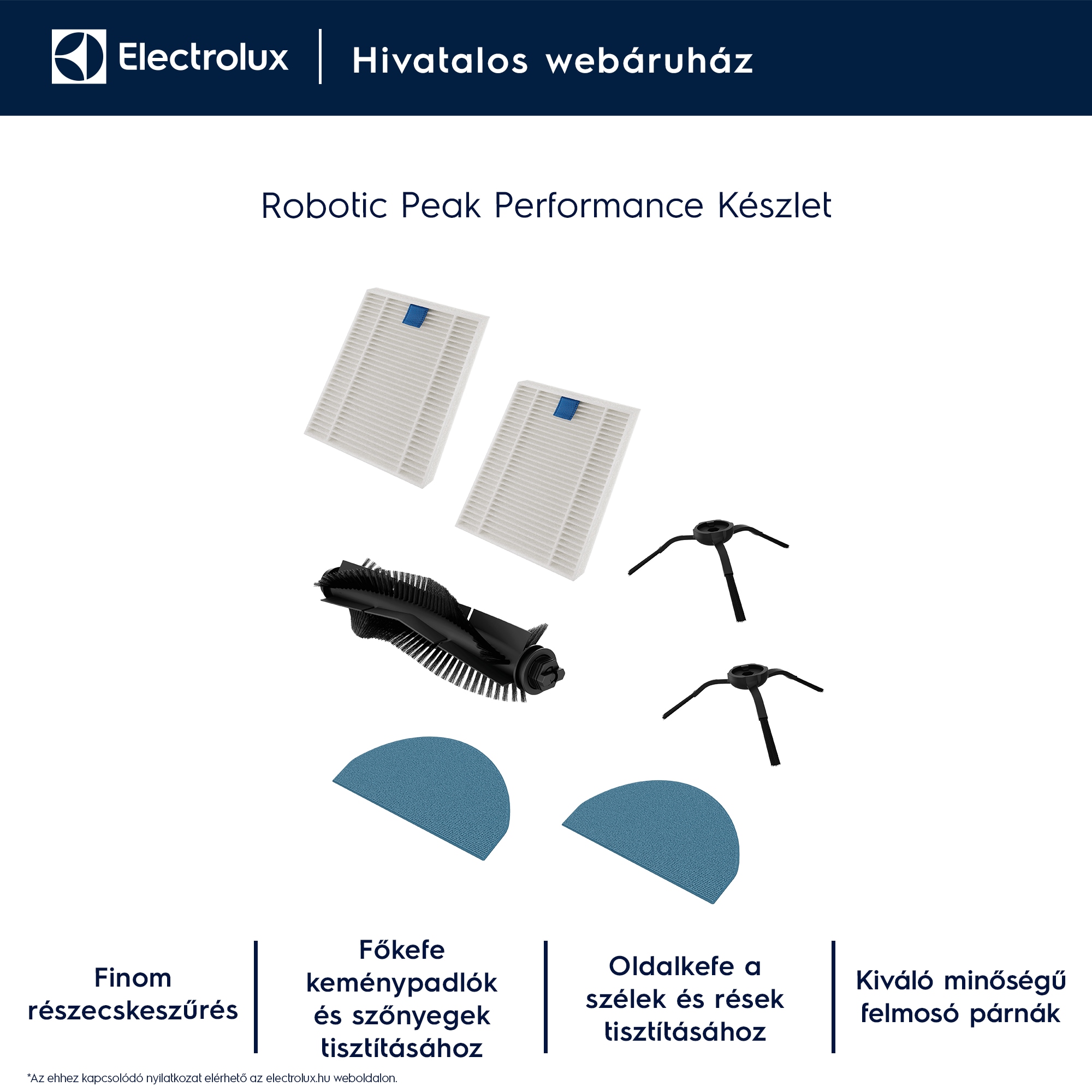 Electrolux - Robotporszívók - ER71UW2SW