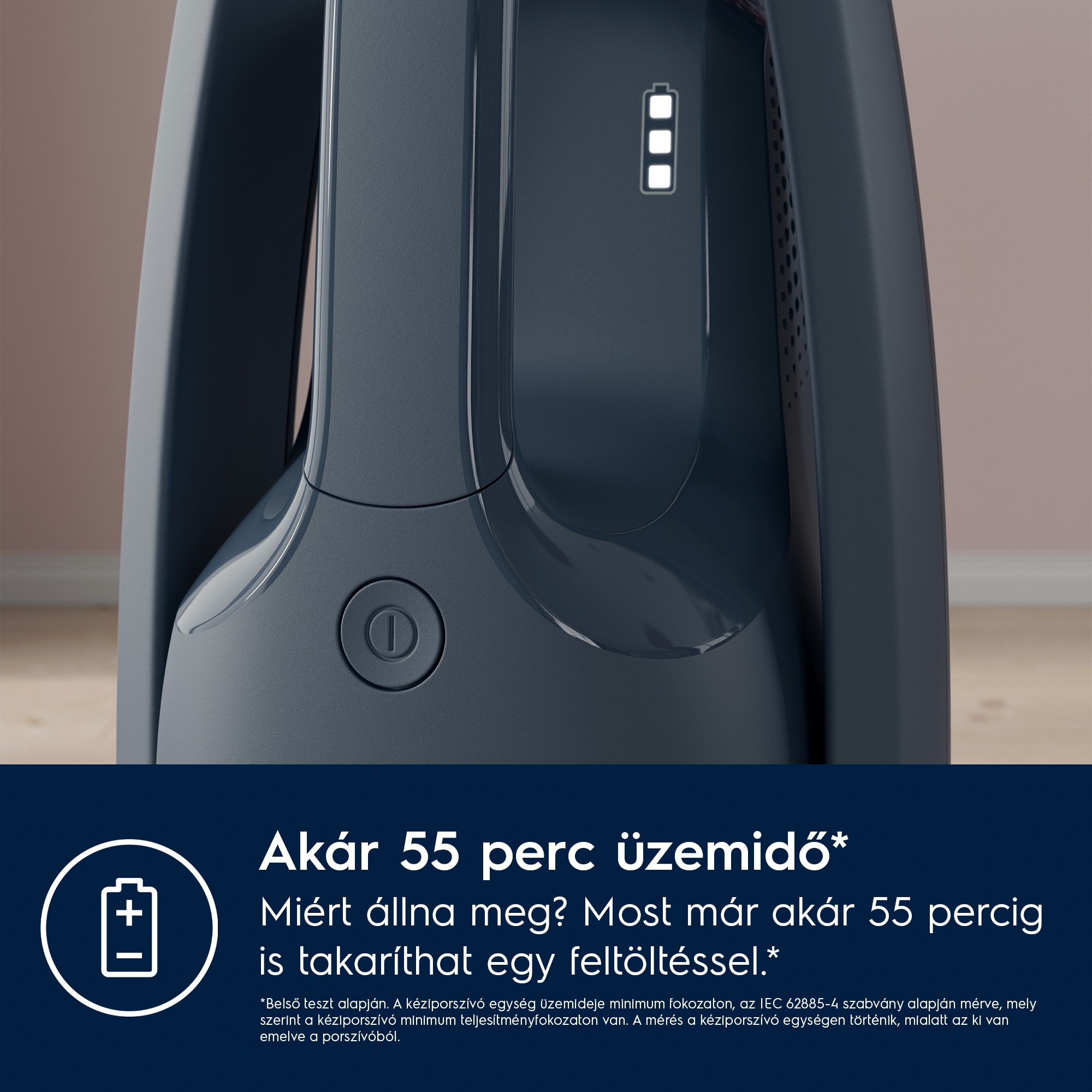 Electrolux - Akkumulátoros álló porszívó - ES52B25WET