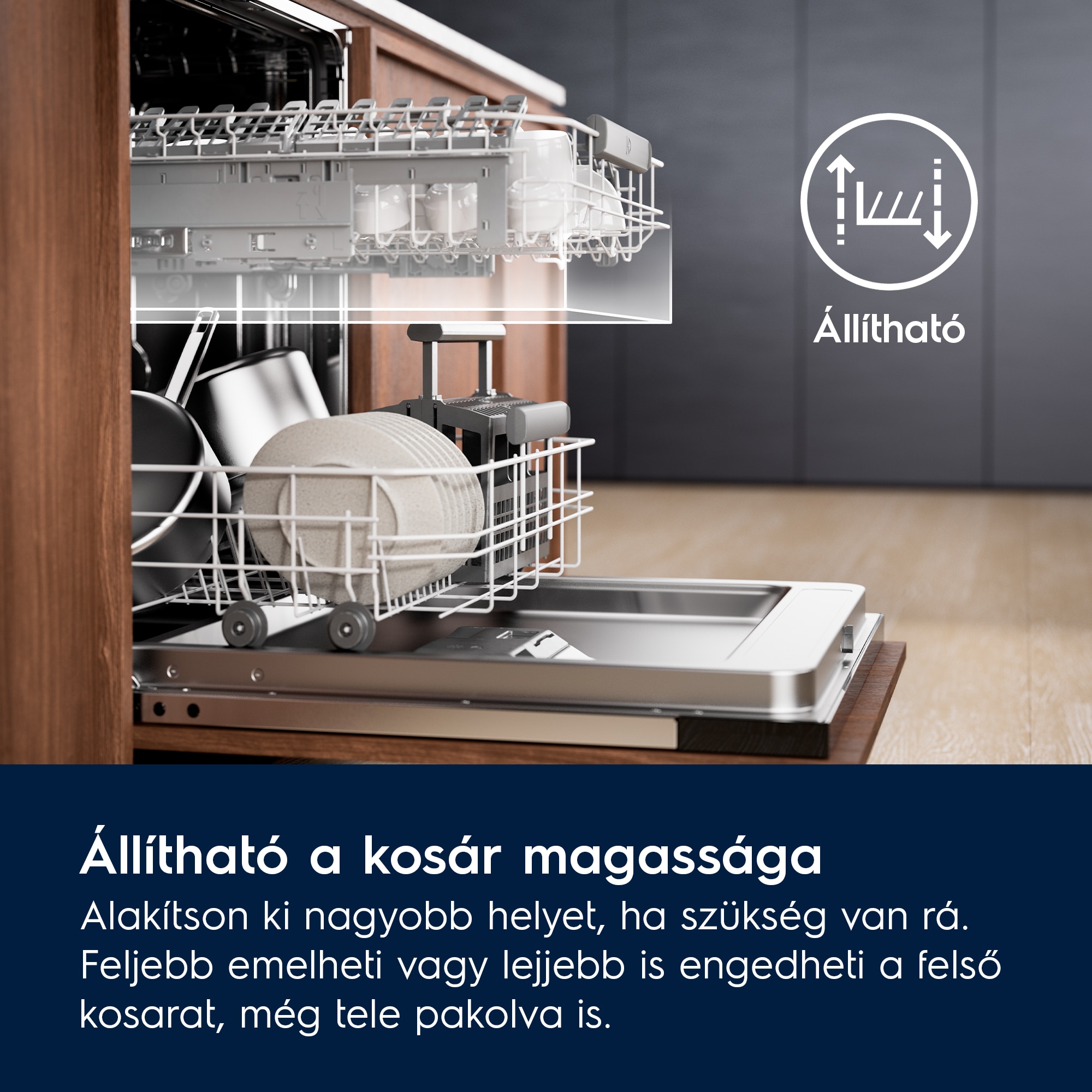 Electrolux - 60 cm széles mosogatógép - EEZ69410W