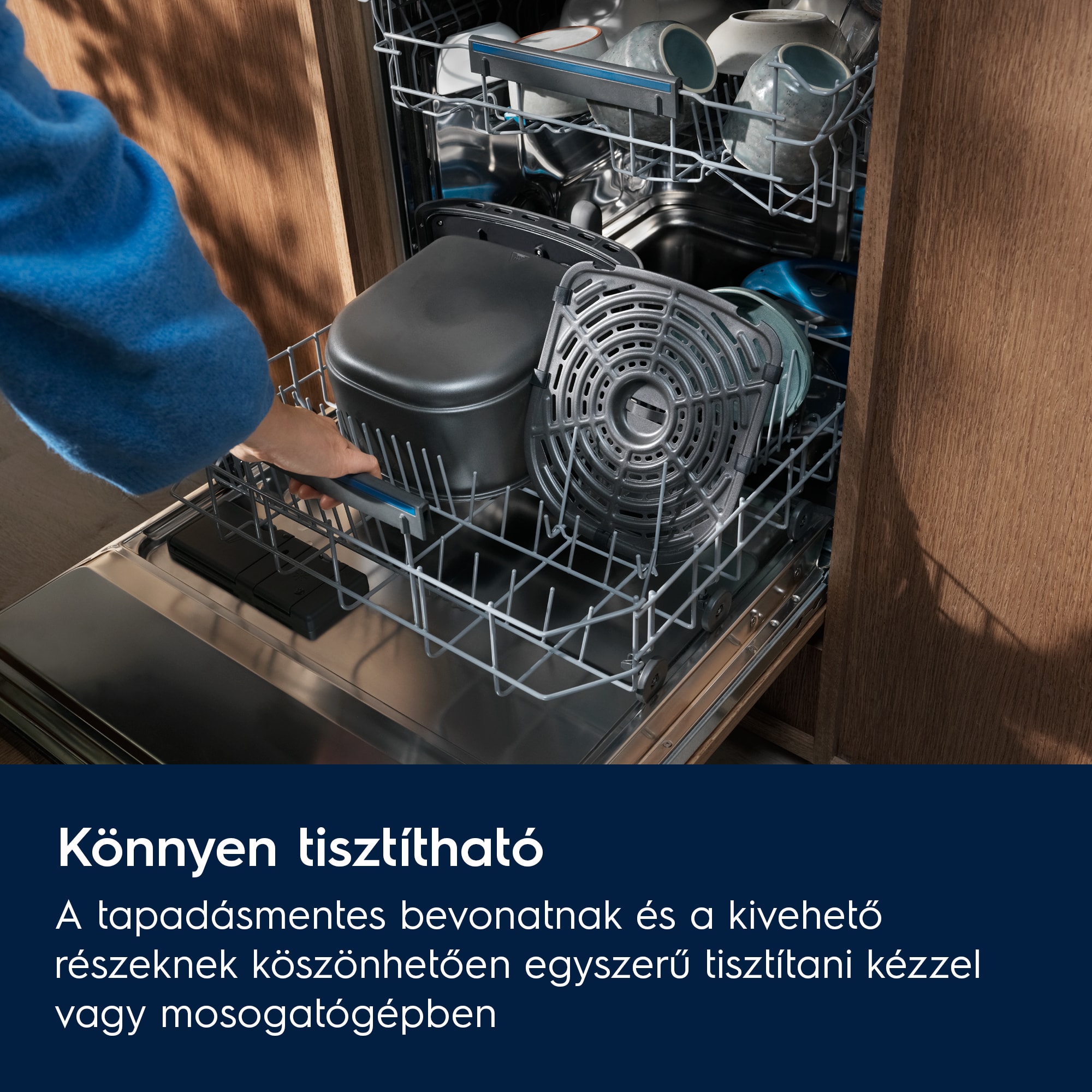 Electrolux - Air Fryer sütő - EAF7SB