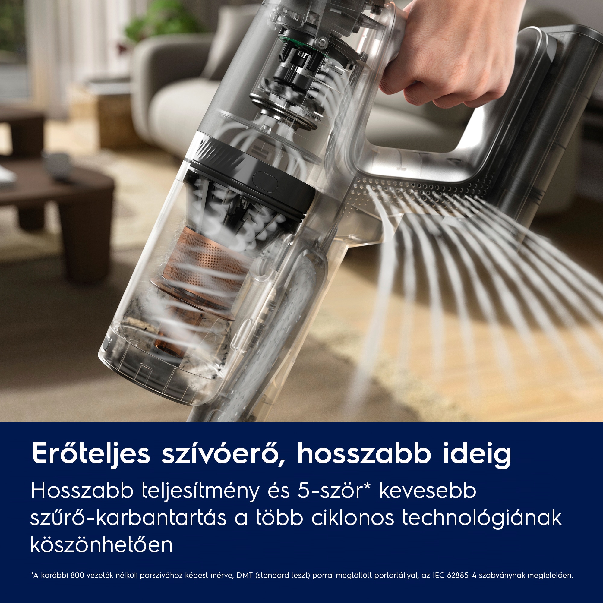 Electrolux - Akkumulátoros álló porszívó - EP82AB25UG