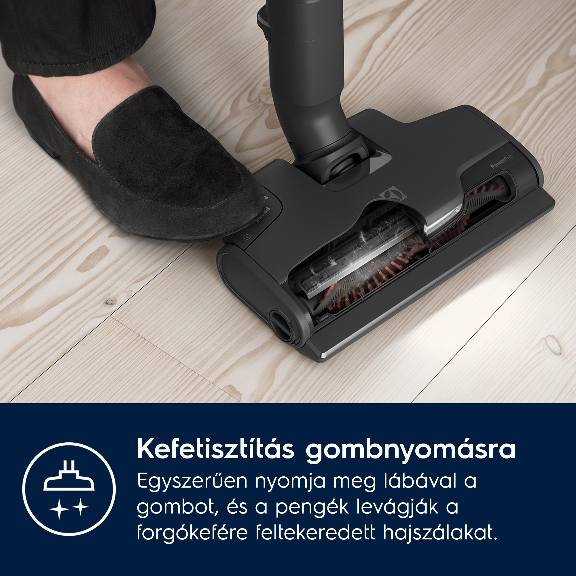 Electrolux - Akkumulátoros álló porszívó - EP81B25WET