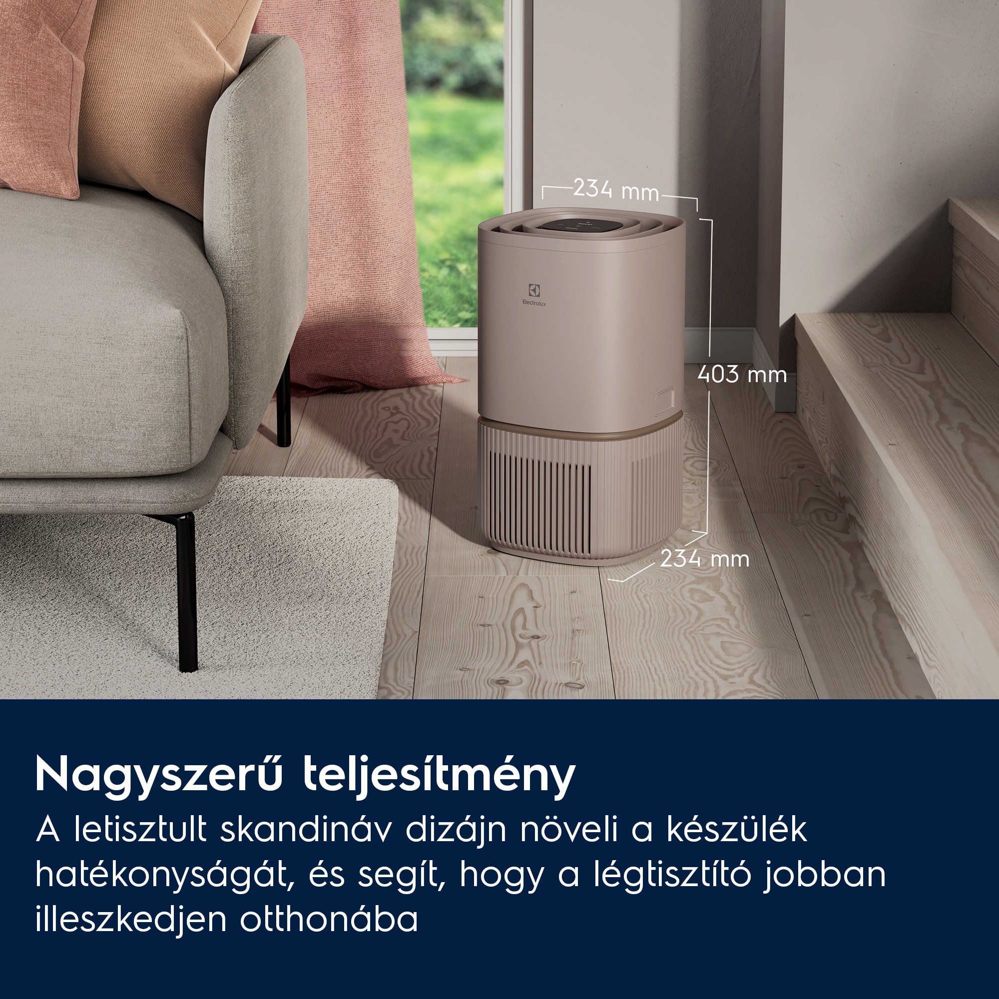 Electrolux - Oxygen légtisztító - EPO50351BG