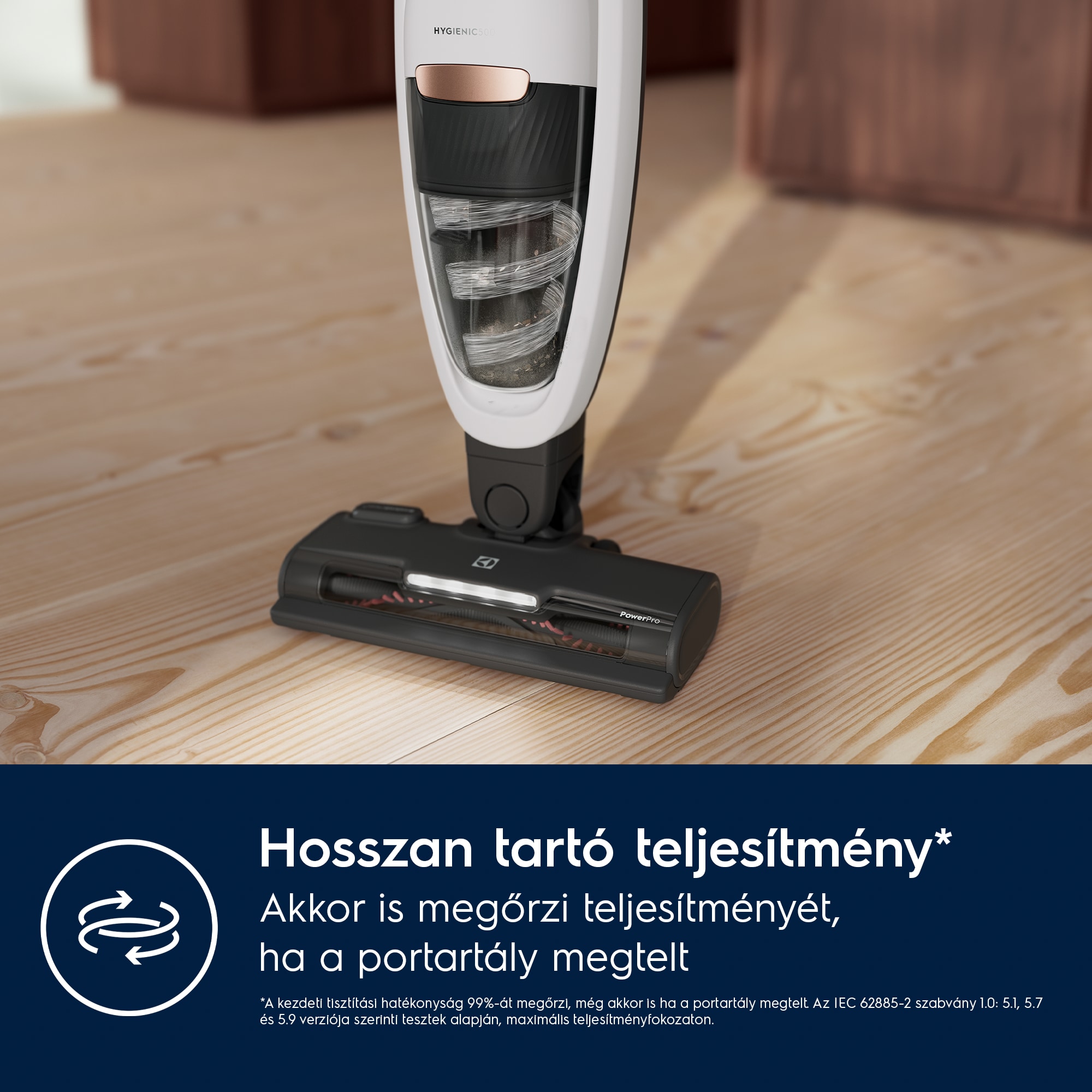 Electrolux - Akkumulátoros álló porszívó - ES52HB25SH