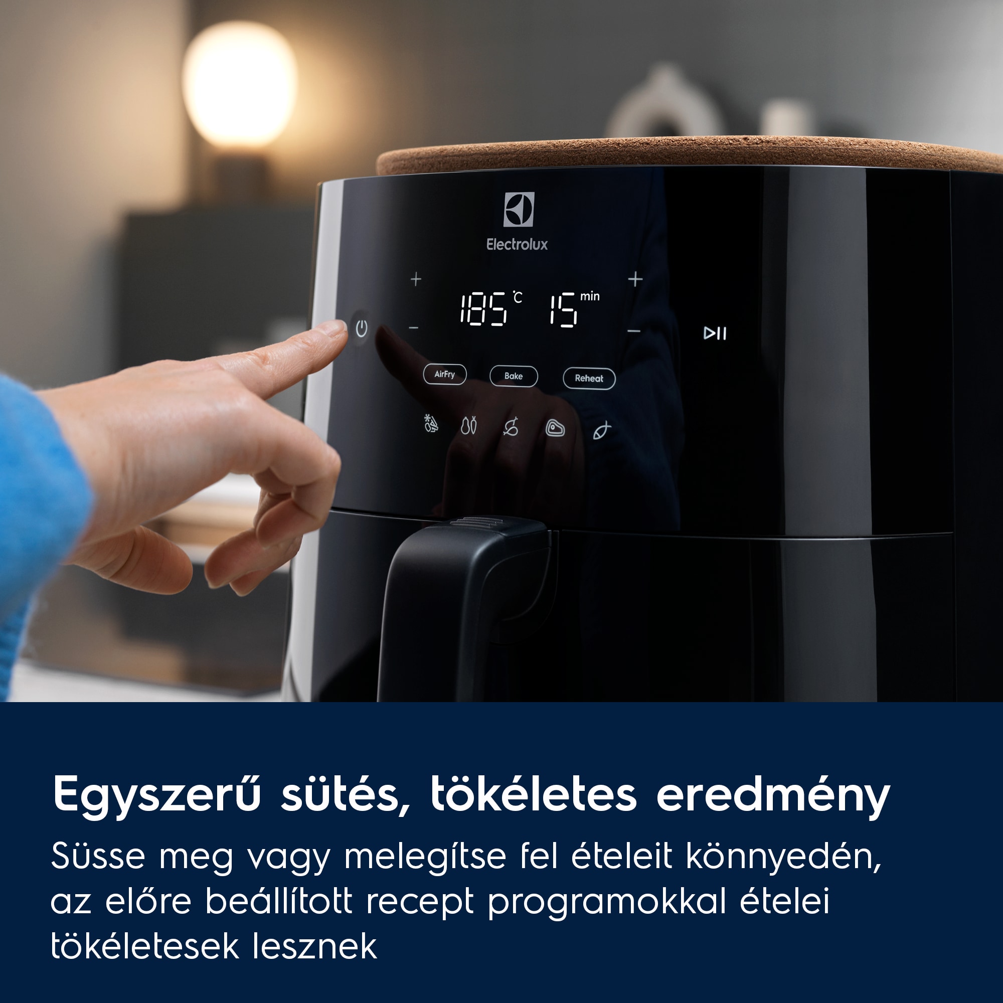 Electrolux - Air Fryer sütő - EAF7SB