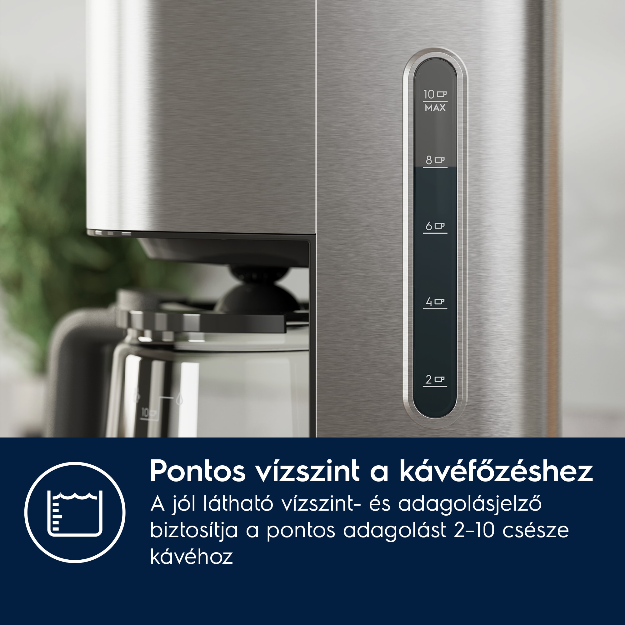 Electrolux - Kávéfőző - E5CM1-6ST