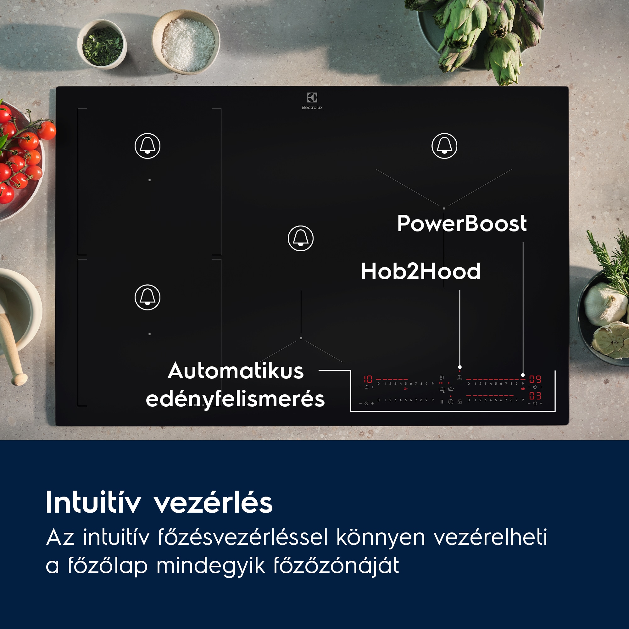 Electrolux - Indukciós főzőlap - Y62IS453