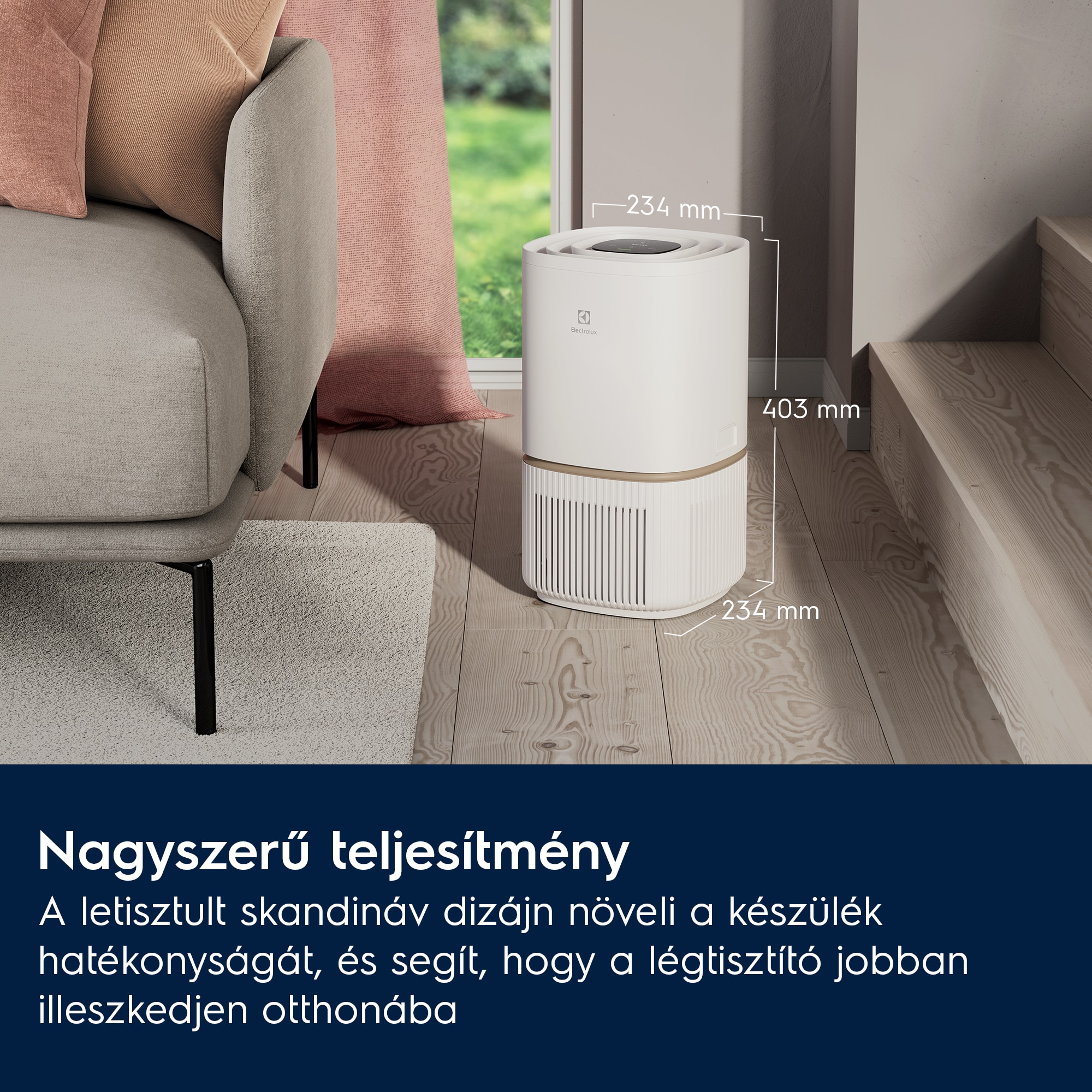 Electrolux - Oxygen légtisztító - EPO50351SW