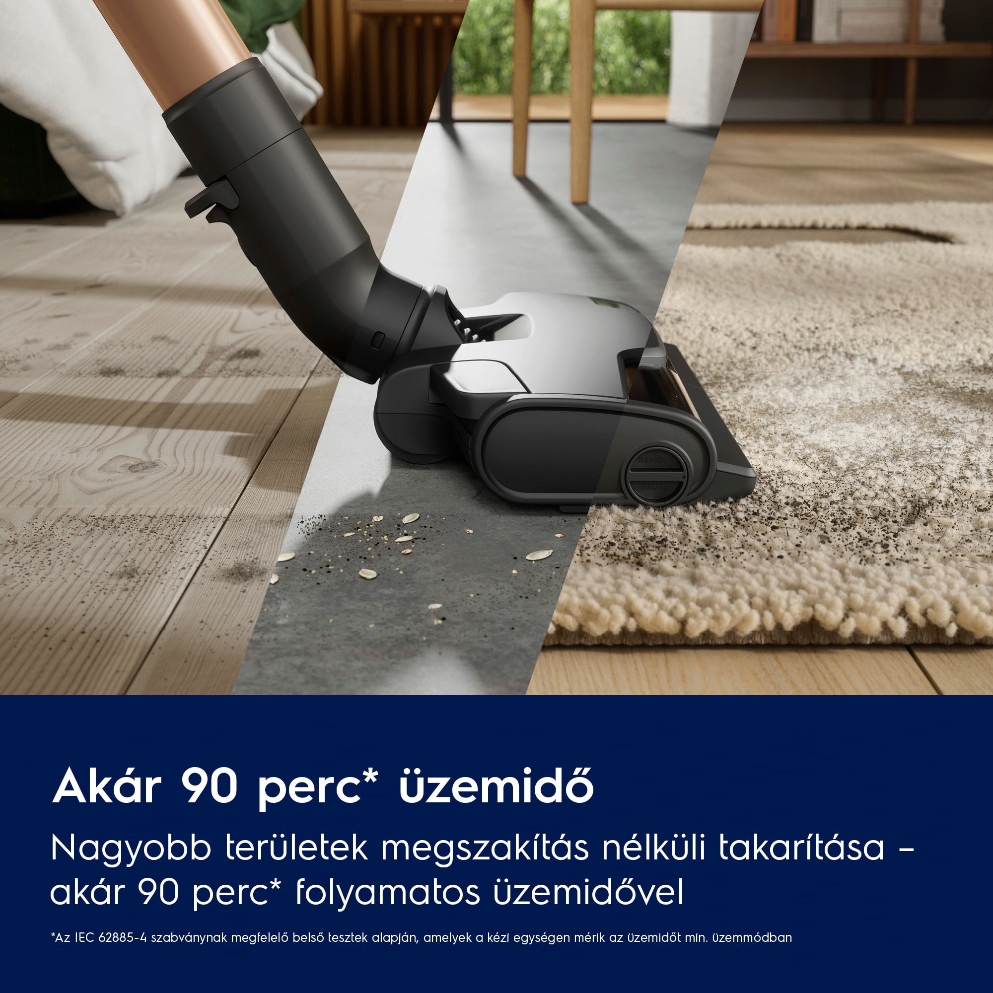 Electrolux - Akkumulátoros álló porszívó - EP82AB25UG