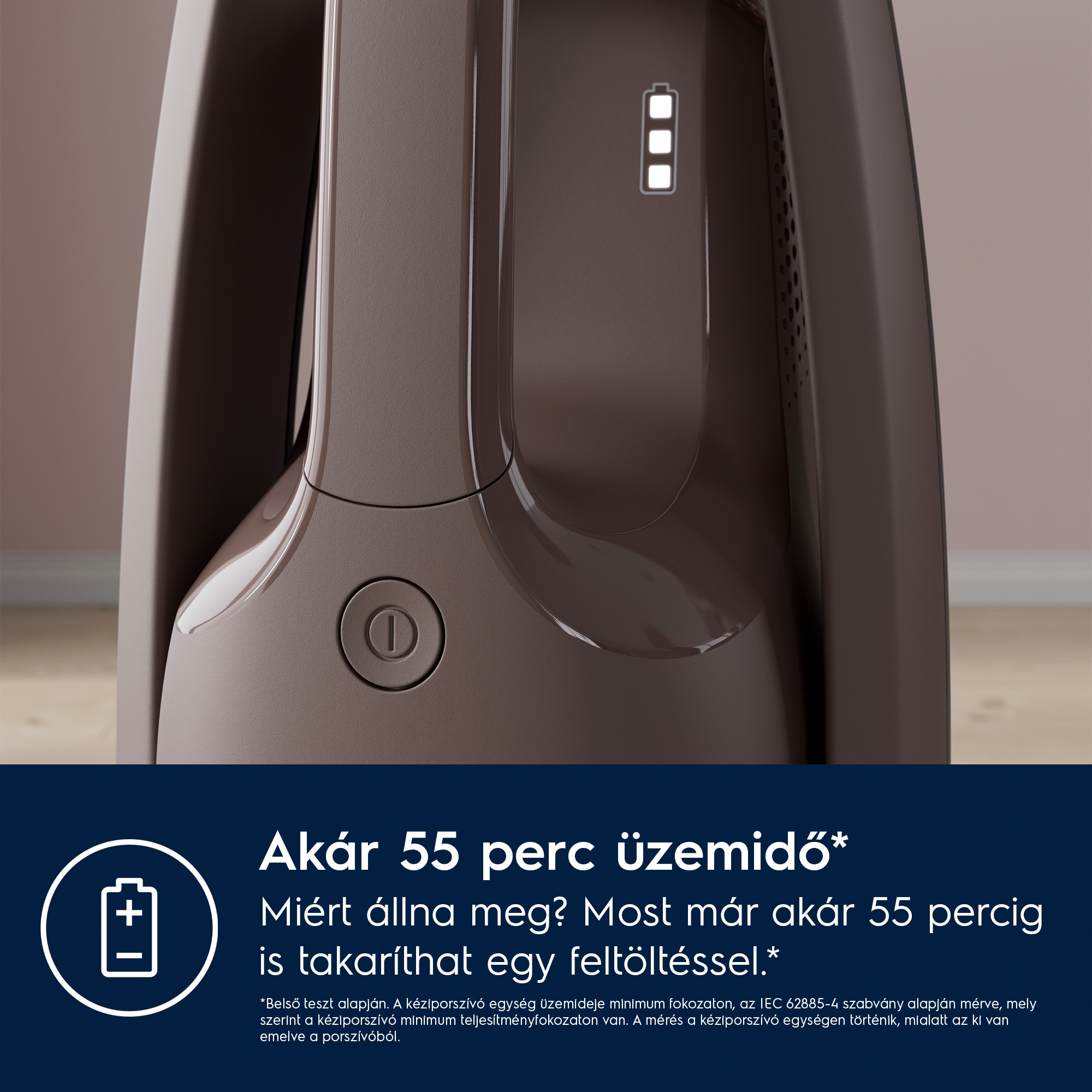 Electrolux - Akkumulátoros álló porszívó - ES52AB25WB