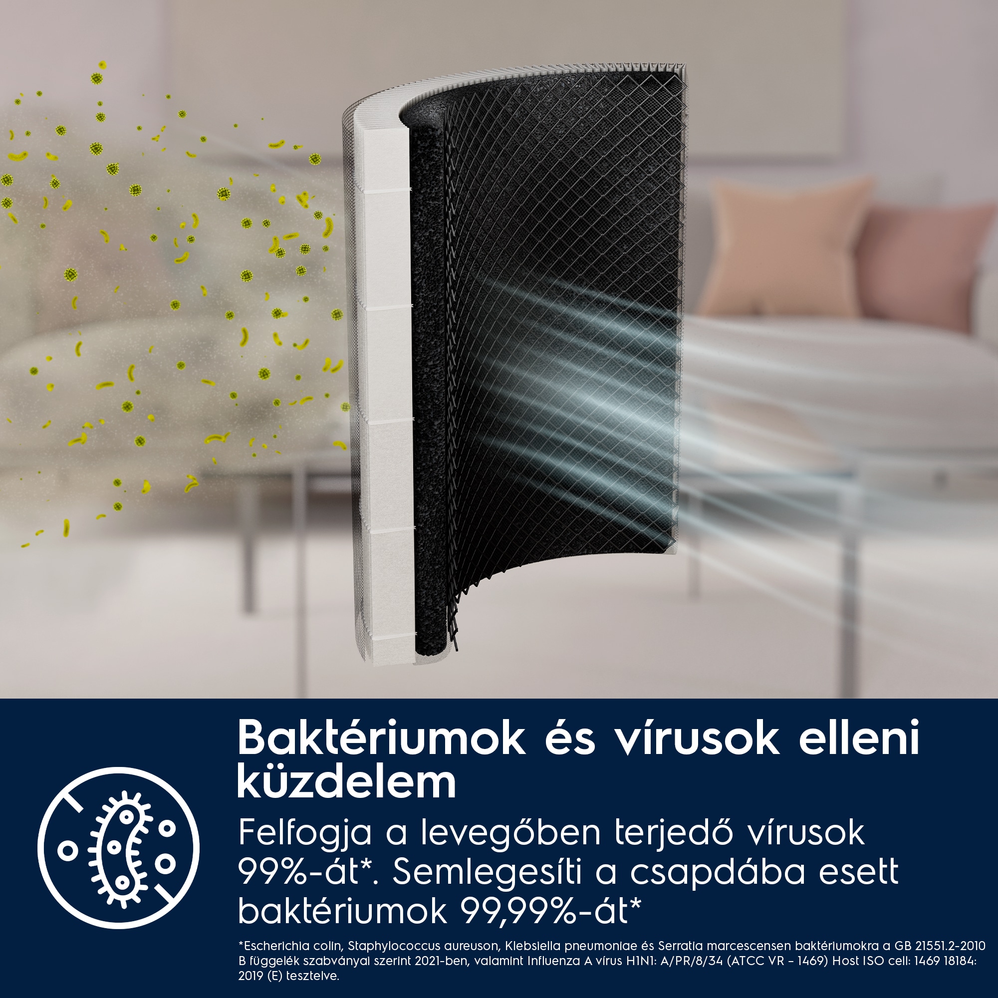 Electrolux - Oxygen légtisztító - EPO50351BG