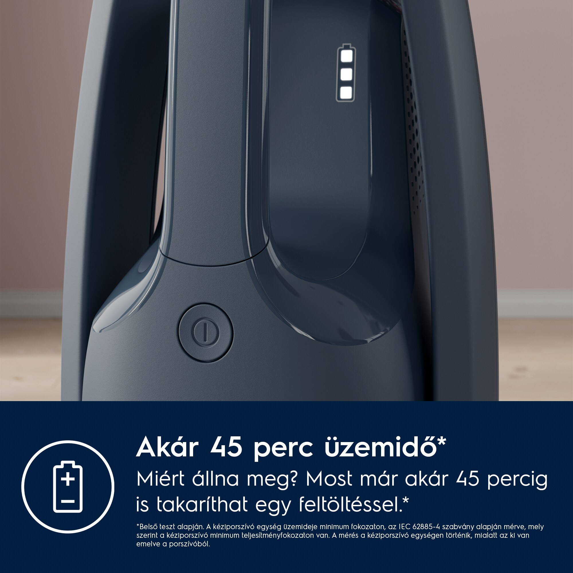 Electrolux - Akkumulátoros álló porszívó - ES52CB18DB