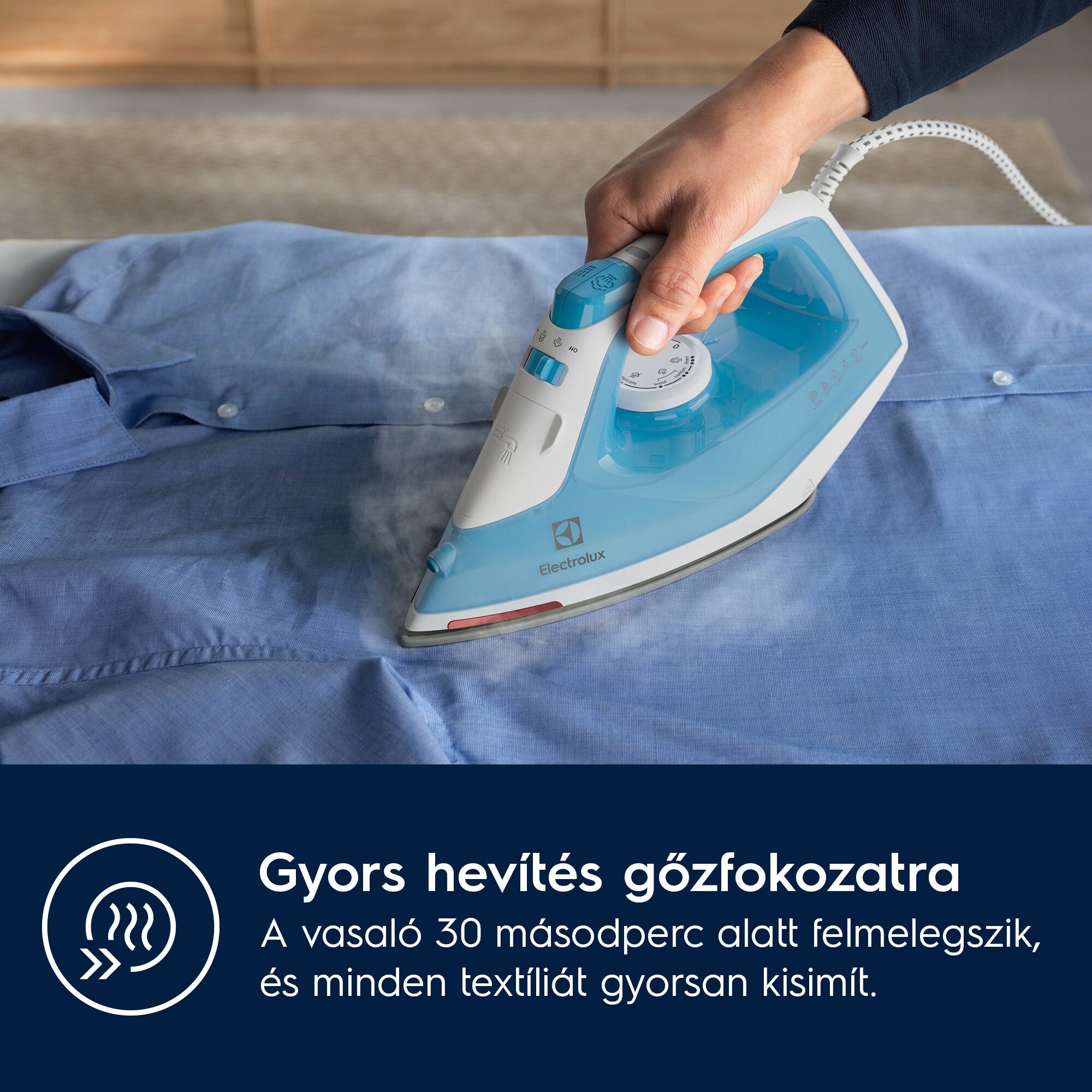 Electrolux - Gőzölős vasaló - E5SI2-4CB