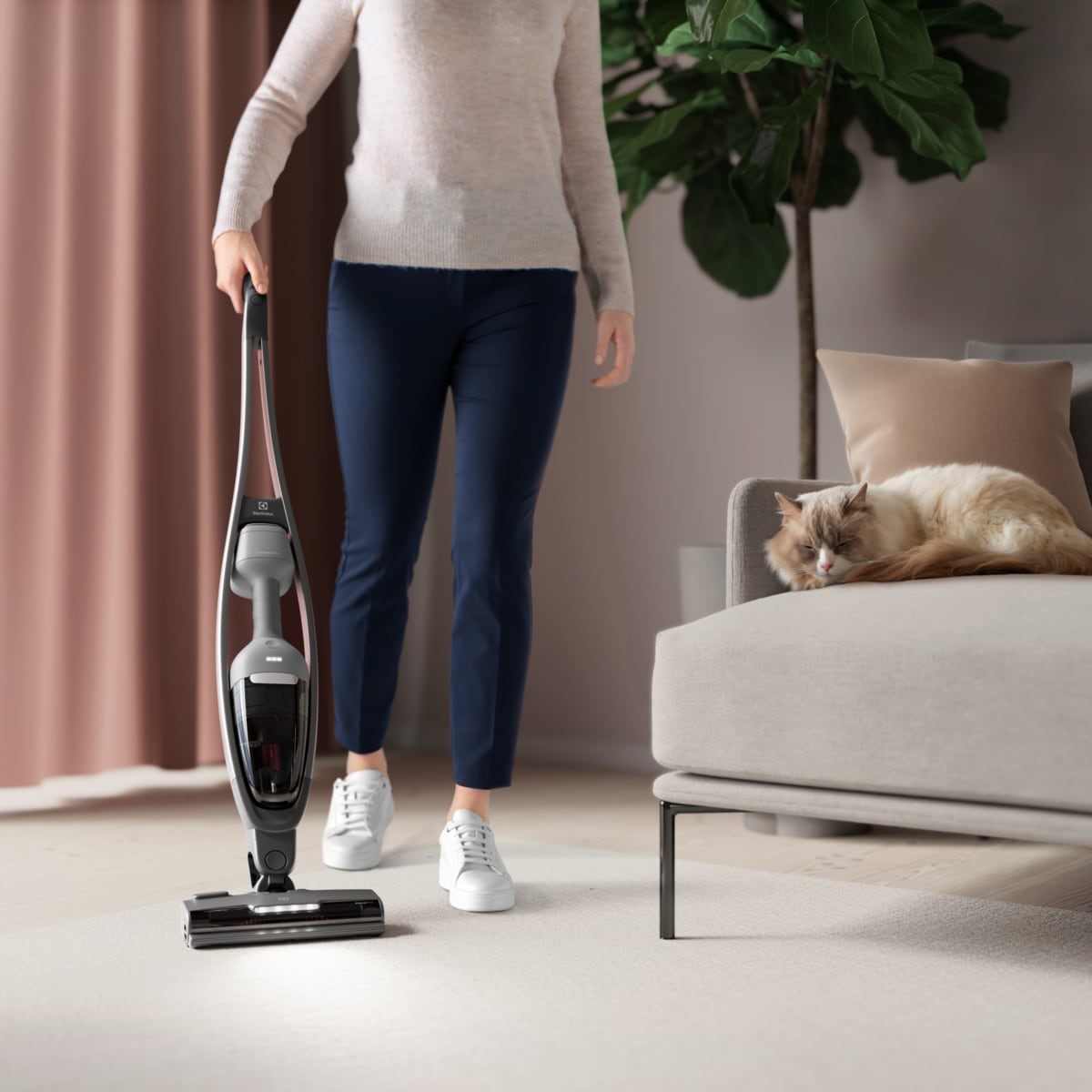 Electrolux - Akkumulátoros álló porszívó - ES62AB25UG