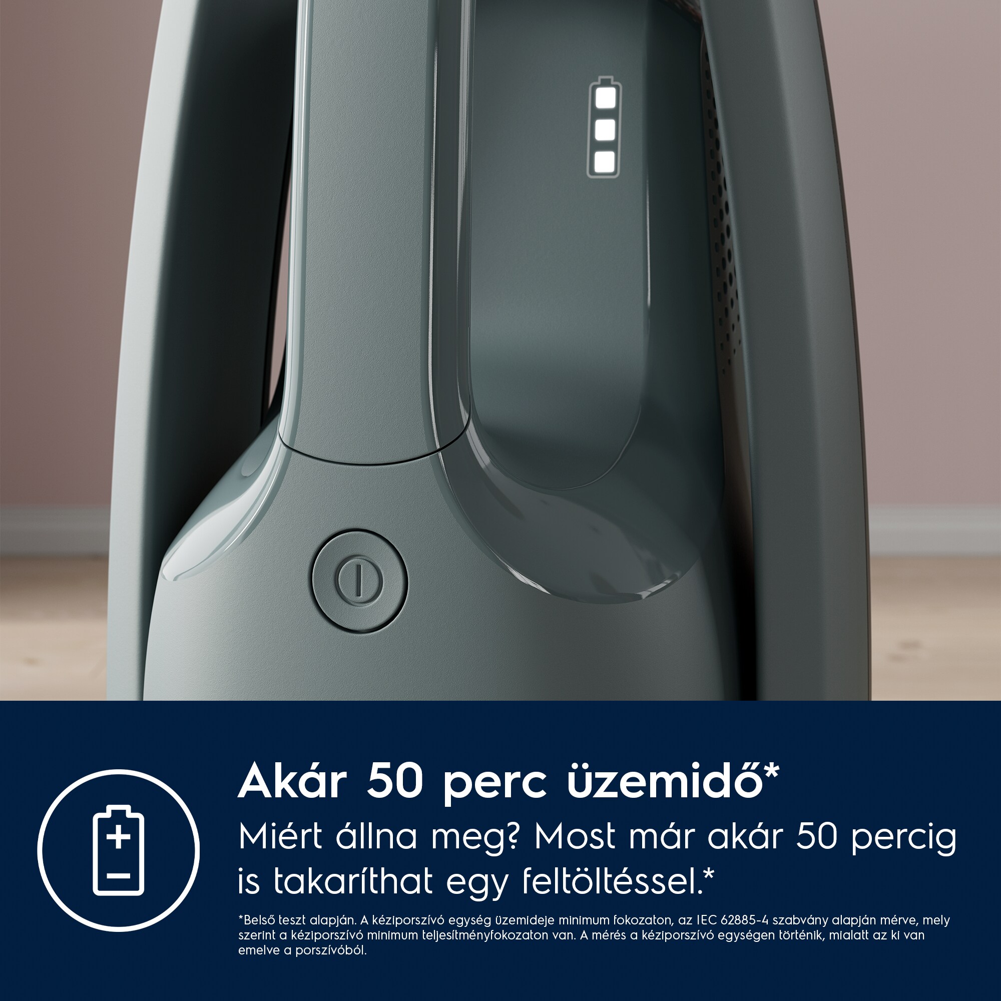 Electrolux - Akkumulátoros álló porszívó - ES52C212XN