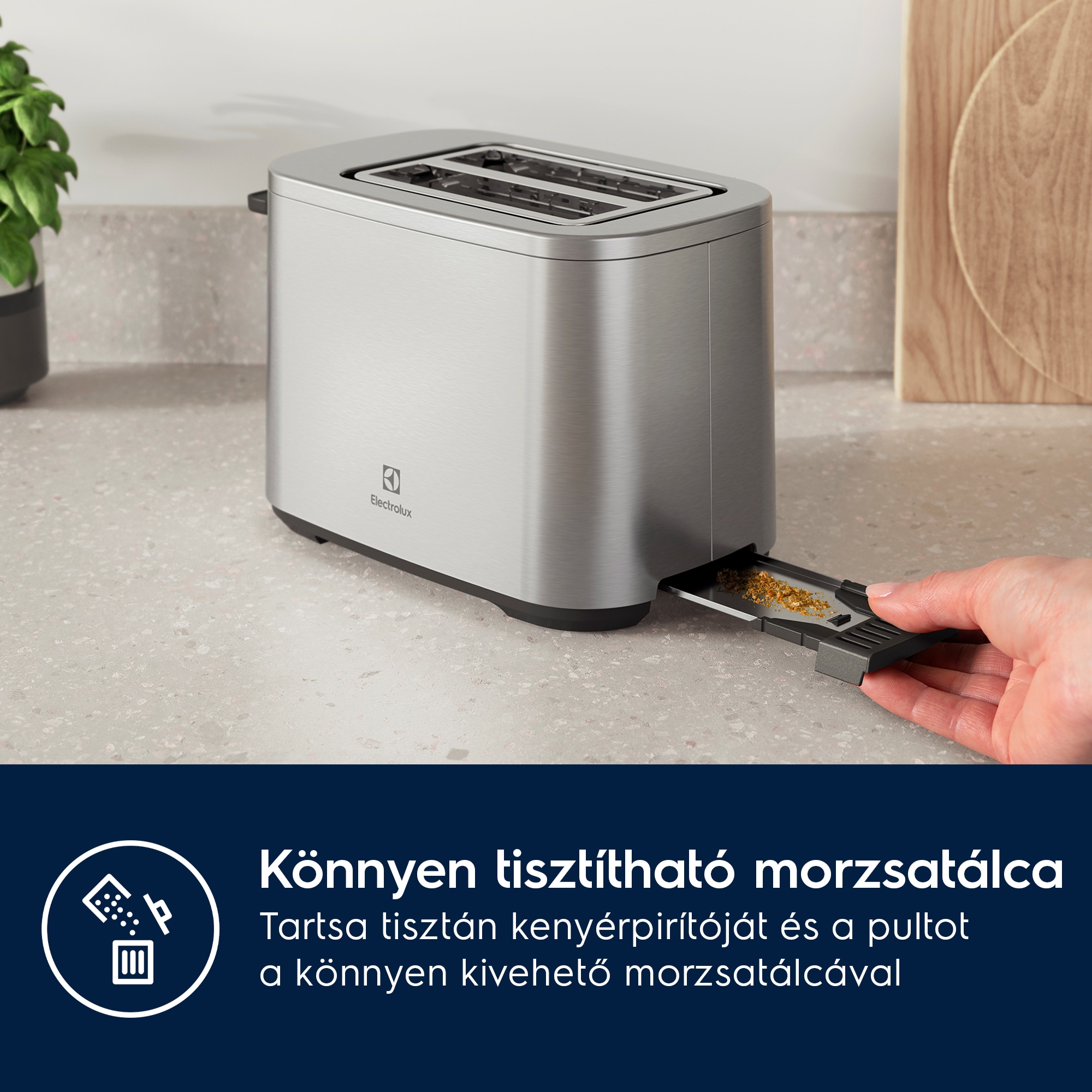 Electrolux - Kenyérpirító - E5T1-4ST