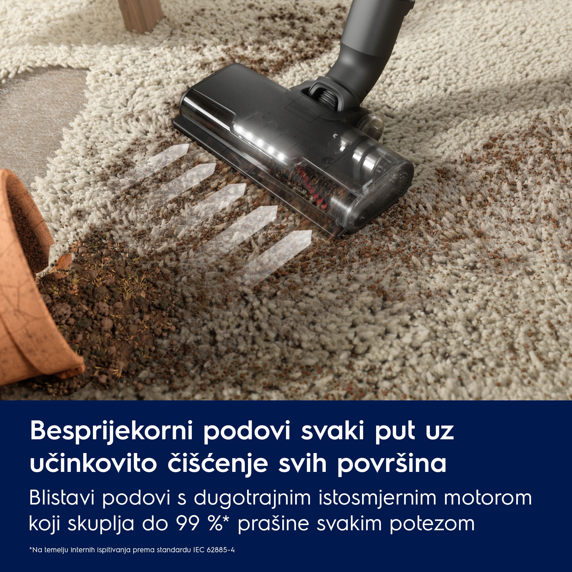 Electrolux - Akkumulátoros álló porszívó - EP61CB21WP