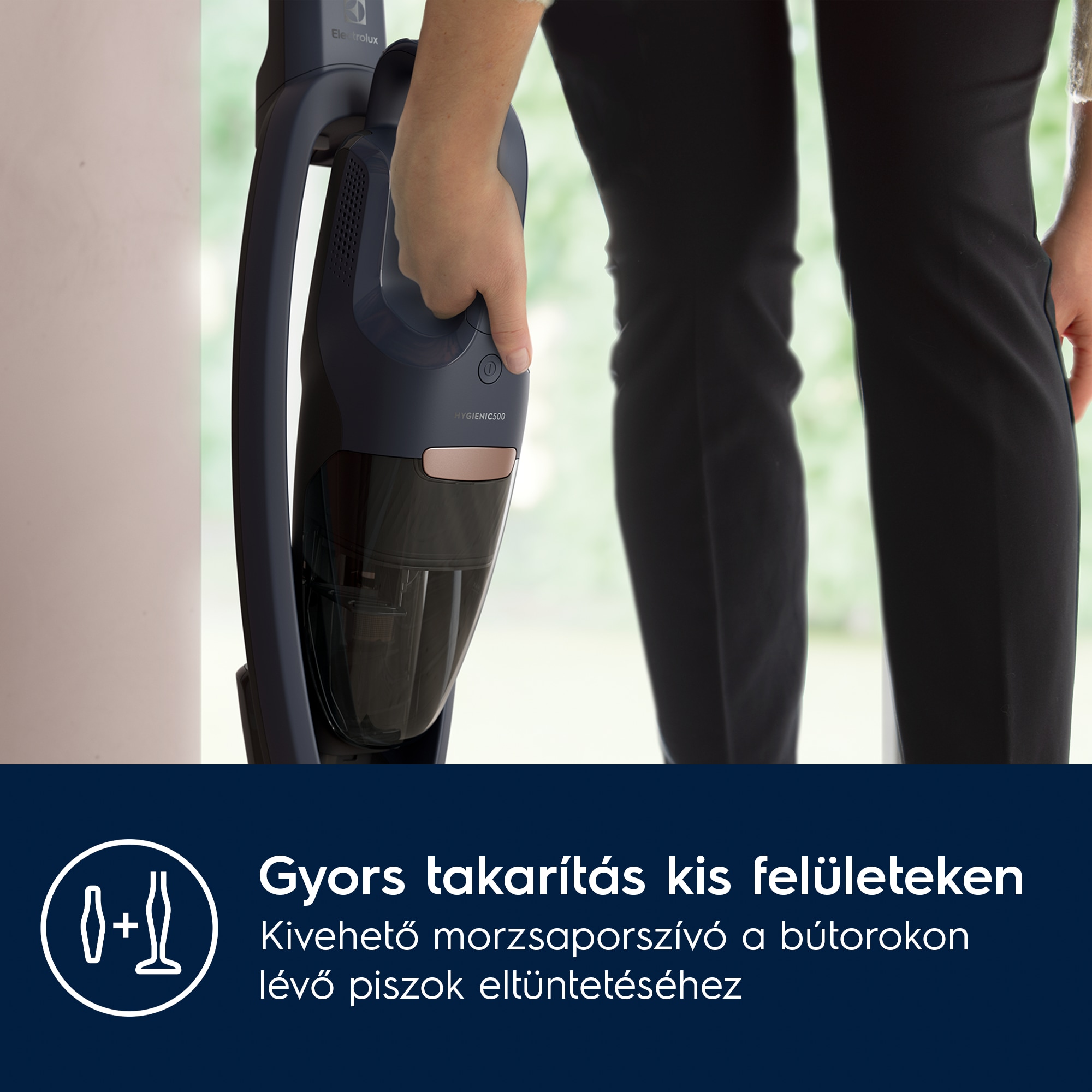 Electrolux - Akkumulátoros álló porszívó - ES52B25WET