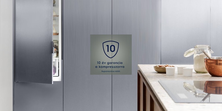 Hűtők 10 év kompresszor garanciával